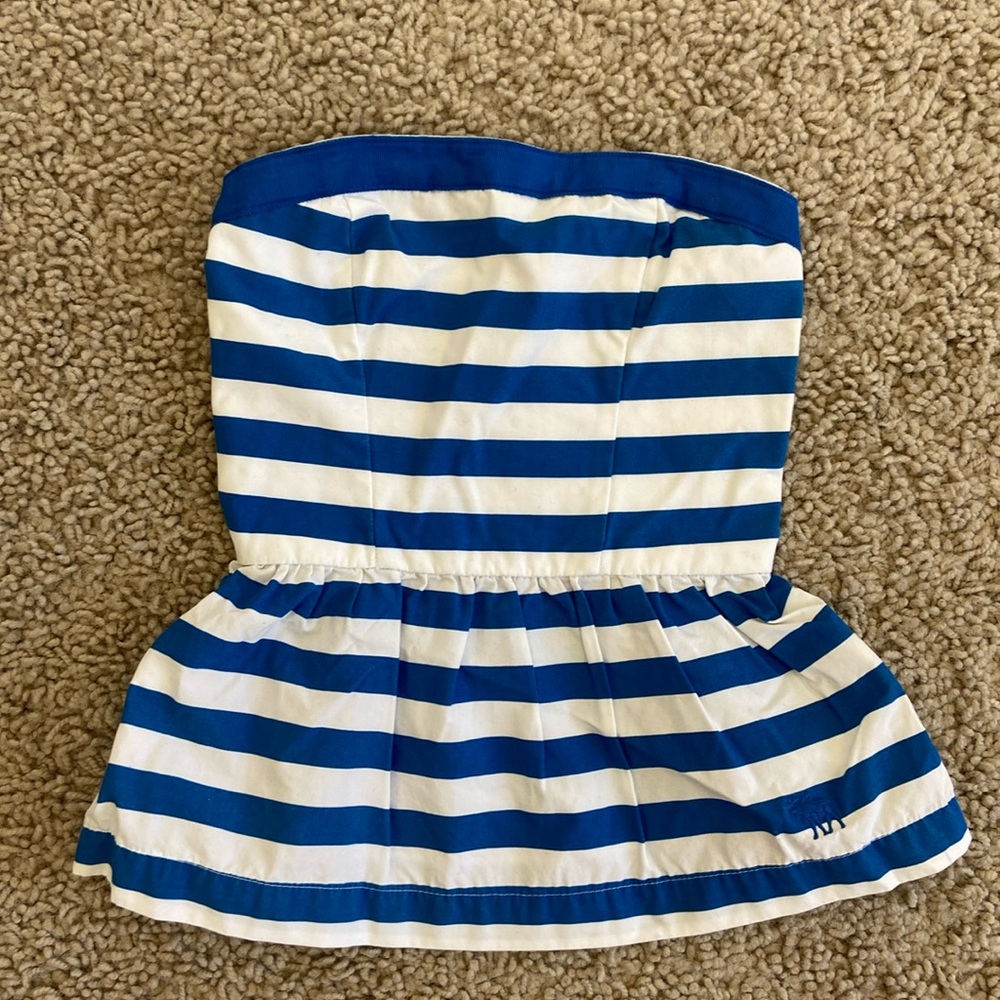 Abercrombie kids strapless top, fits super cute! Girls large America 4th of July